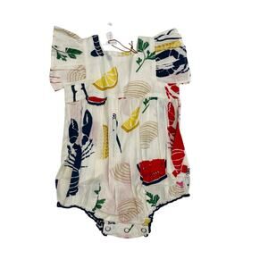 NWT Pink Chicken 12/18M Clam Bake Elsie Bubble